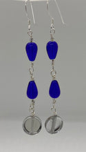 Load image into Gallery viewer, Irene earrings: Sterling Silver & Czech Glass