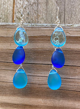 Load image into Gallery viewer, Azura Earrings: Czech Glass &amp; 14K Gold-Filled FIndings
