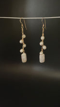 Load and play video in Gallery viewer, Freshwater Pearl Earrings
