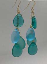 Load image into Gallery viewer, Nerine Earrings: Czech Glass and 14K Gold-Filled Findings
