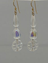 Load image into Gallery viewer, Sybil Earrings: Czech Glass &amp; 14K Gold-Filled Findings
